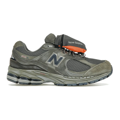 New Balance 2002R Grey Brown Pouch