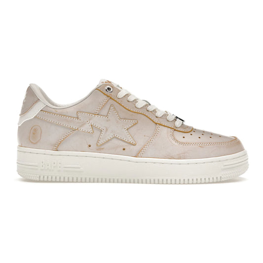 A Bathing Ape Bape Sta Wear Away Paint Beige