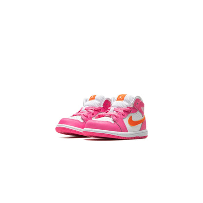 Jordan 1 Mid Pinksicle Safety Orange (TD)