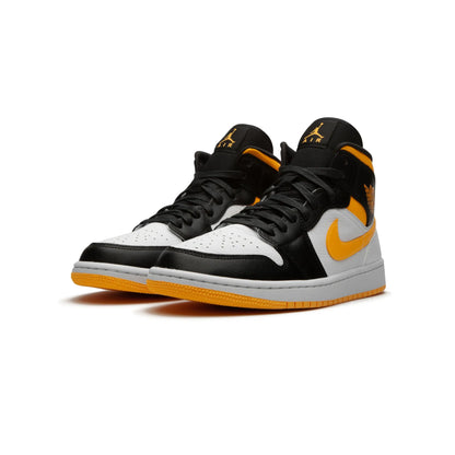 Jordan 1 Mid Laser Orange Black (Women's)