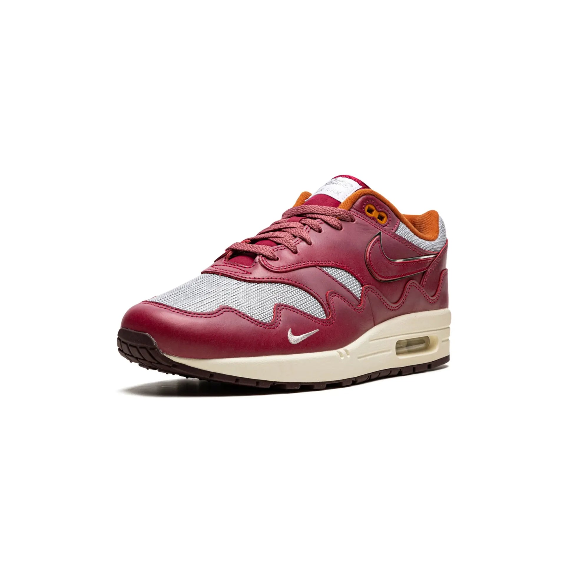 Nike Air Max 1 Patta Waves Rush Maroon (with Bracelet)