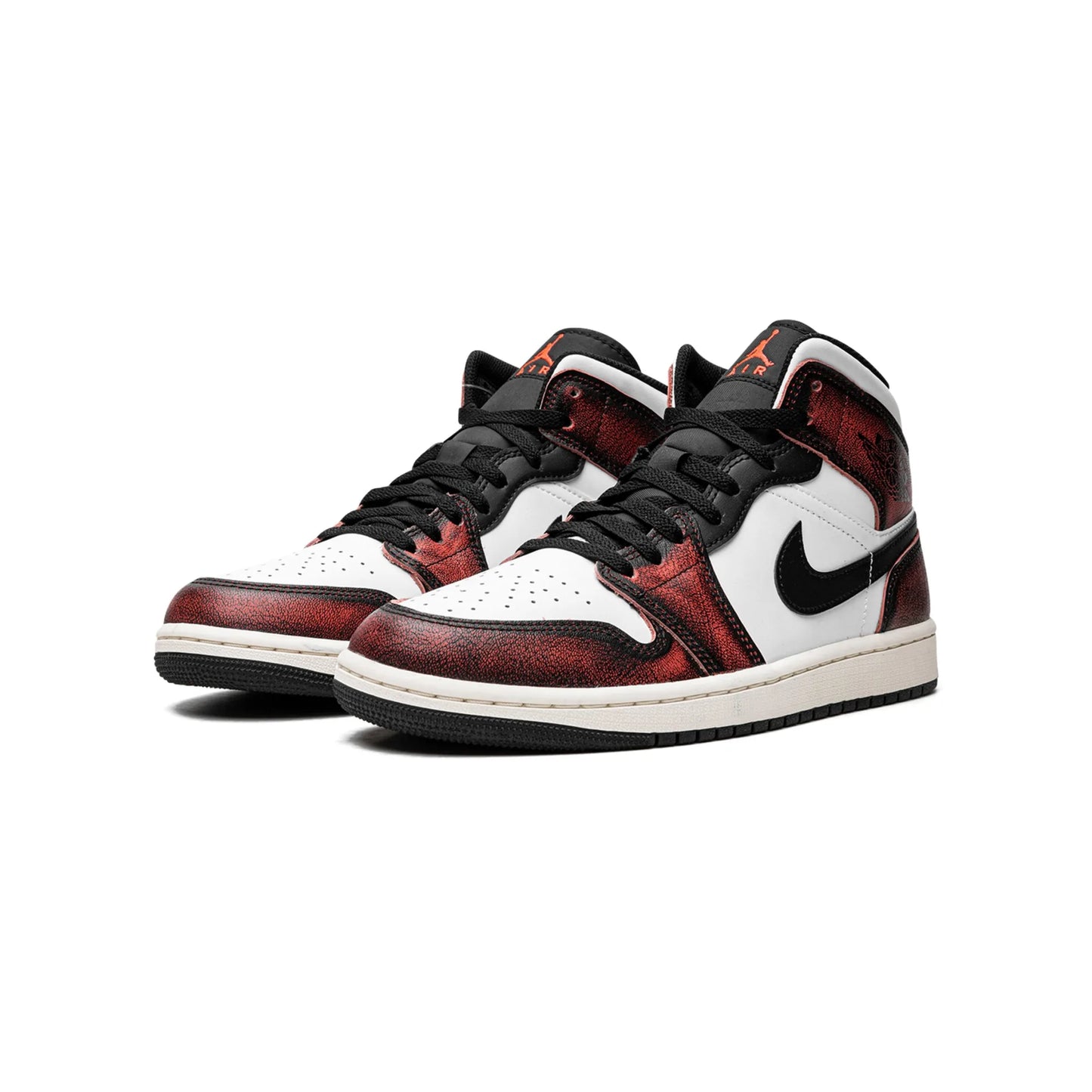 Jordan 1 Mid Wear-Away Chicago