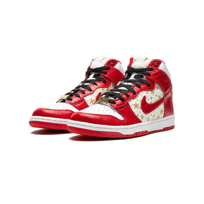 Nike Dunk High Pro SB Supreme Red Stars