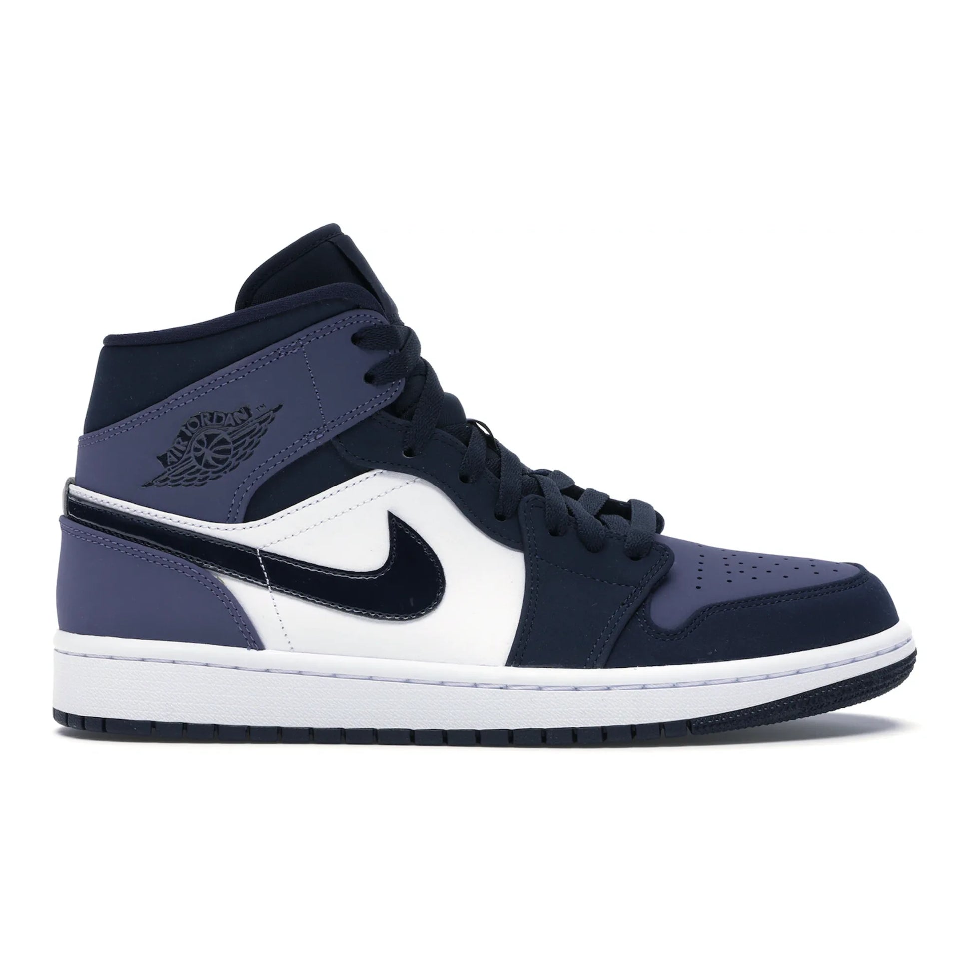 Jordan 1 Mid Obsidian Sanded Purple