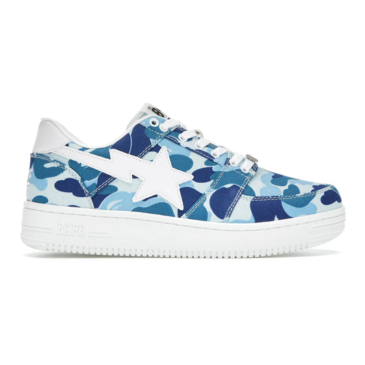 A Bathing Ape Bape Sta Low ABC Camo 20th Anniversary Blue