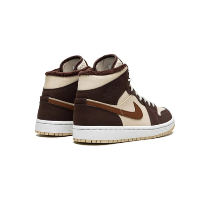 Jordan 1 Mid SE Brown Basalt Oatmeal (Women's)