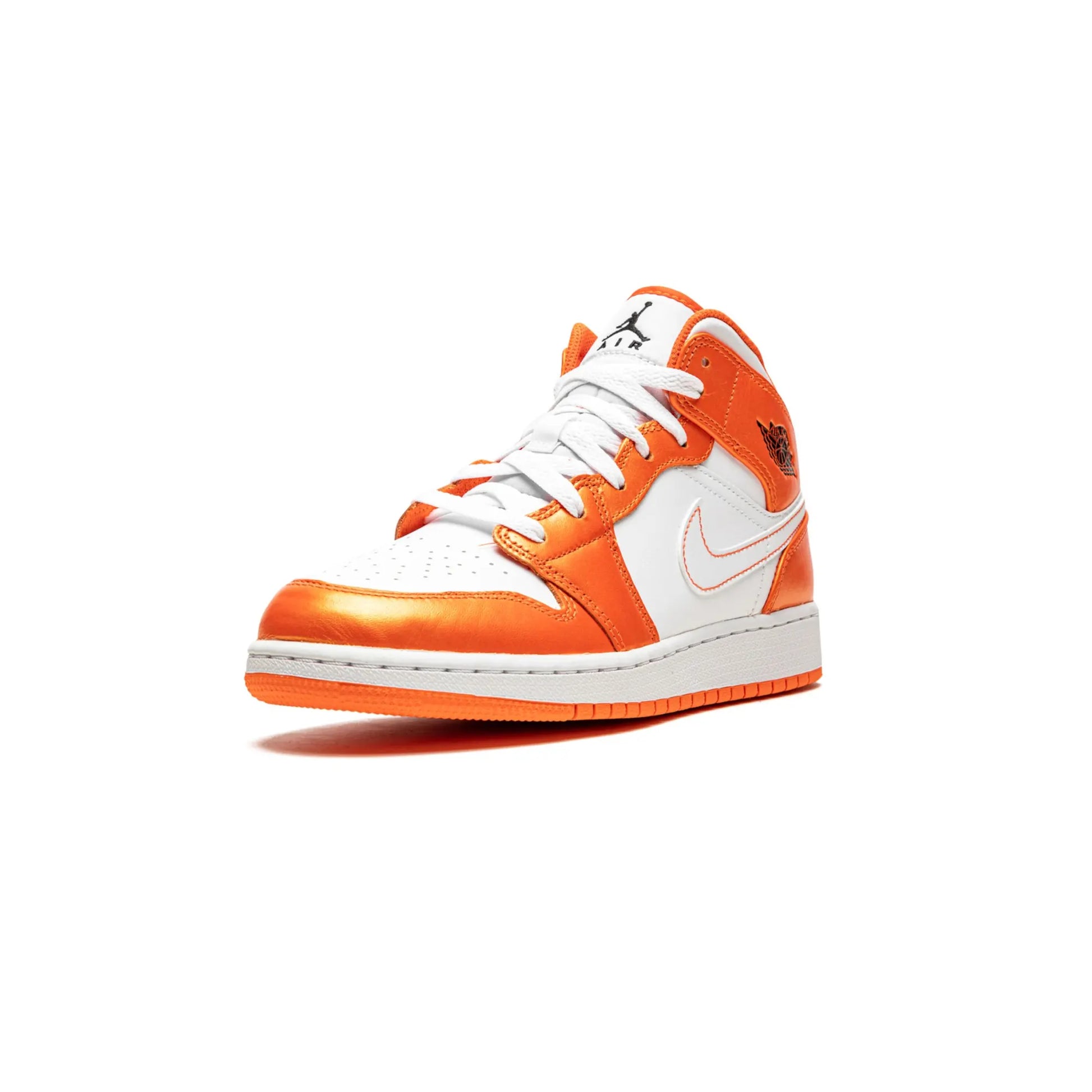 Jordan 1 Mid Metallic Orange (GS)