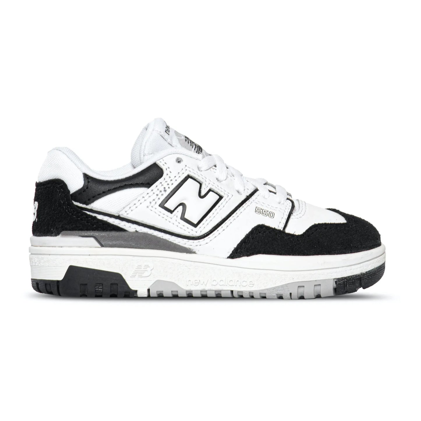 New Balance 550 White Black Rain Cloud (PS)