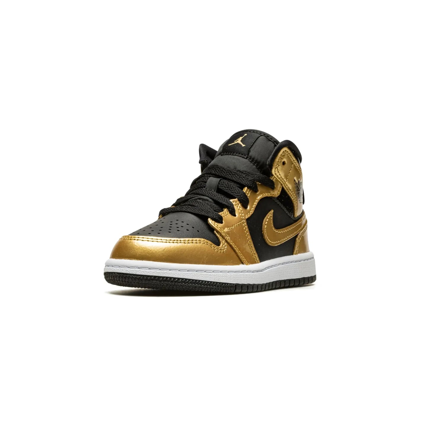 Jordan 1 Mid SE Metallic Gold Black (PS)