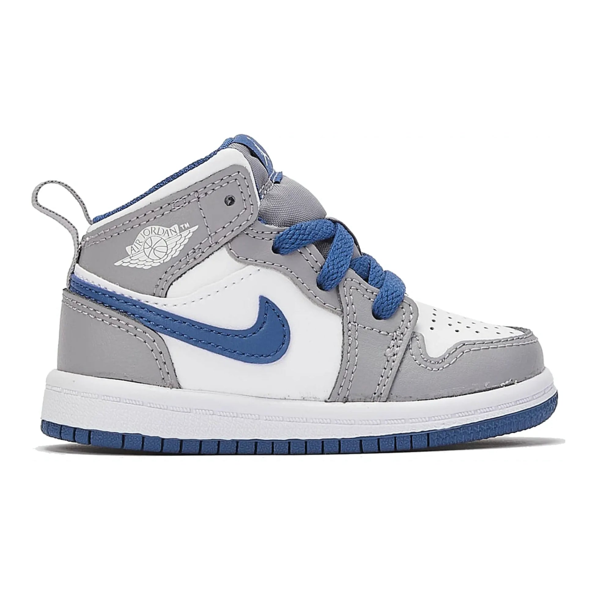 Jordan 1 Mid True Blue Cement (TD)