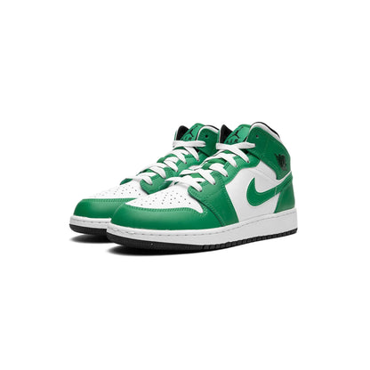 Jordan 1 Mid Lucky Green (GS)