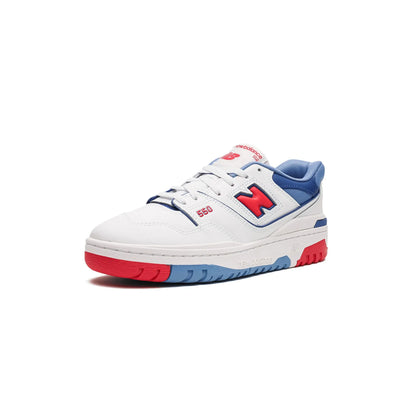 New Balance 550 White True Red Atlantic Blue (GS)