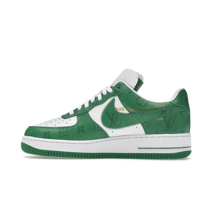 Louis Vuitton Nike Air Force 1 Low By Virgil Abloh White Green