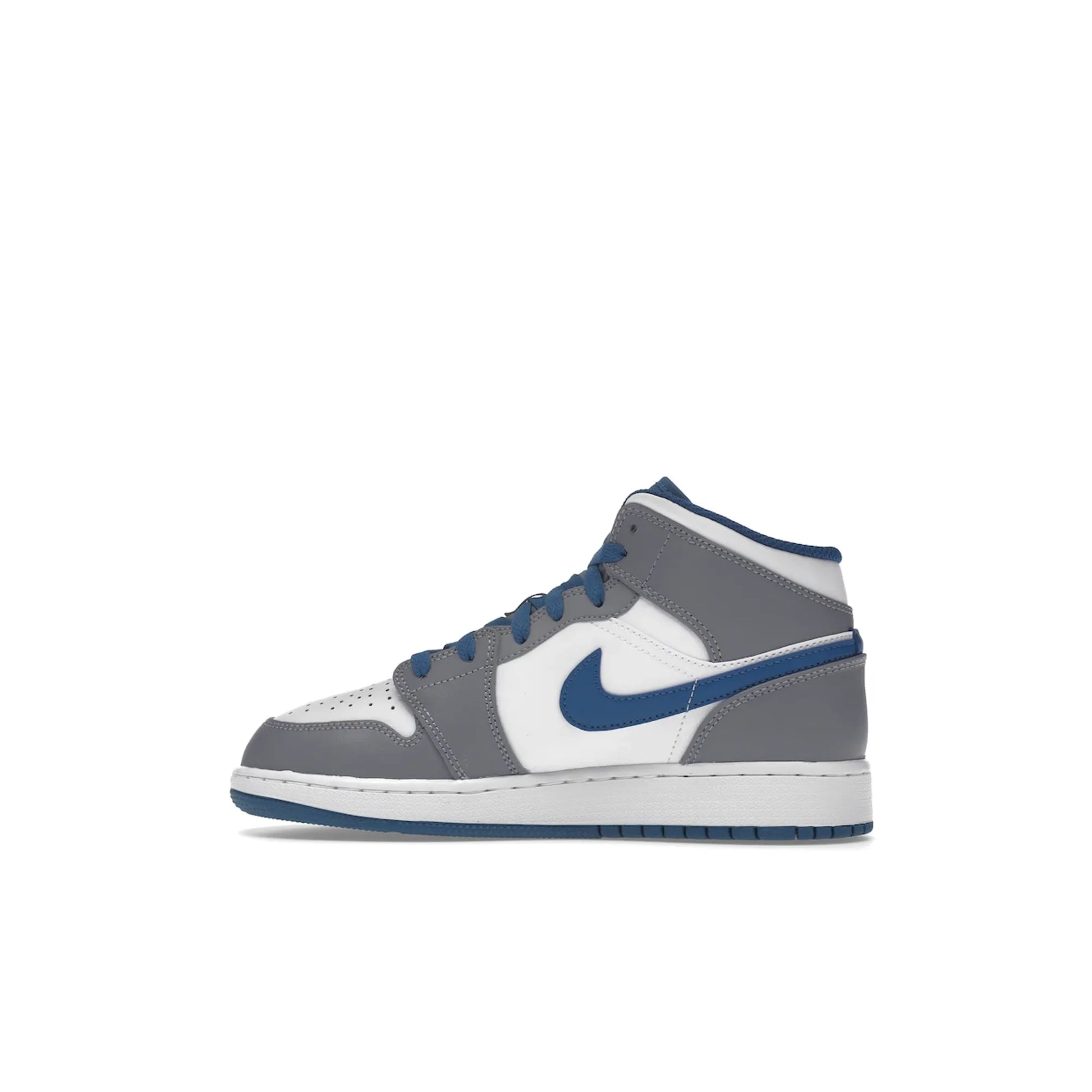 Jordan 1 Mid True Blue Cement (GS)