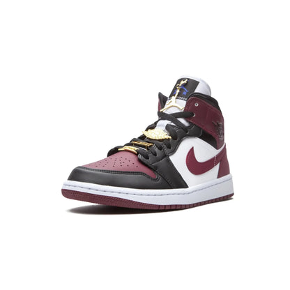 Jordan 1 Mid SE Black Dark Beetroot (Women's)