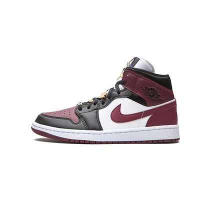 Jordan 1 Mid SE Black Dark Beetroot (Women's)