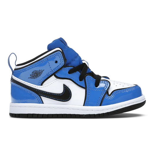 Jordan 1 Mid Signal Blue (TD)