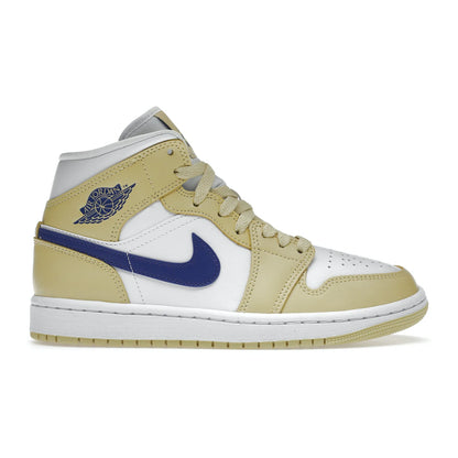 Jordan 1 Mid Lemon Wash Lapis (Women's)