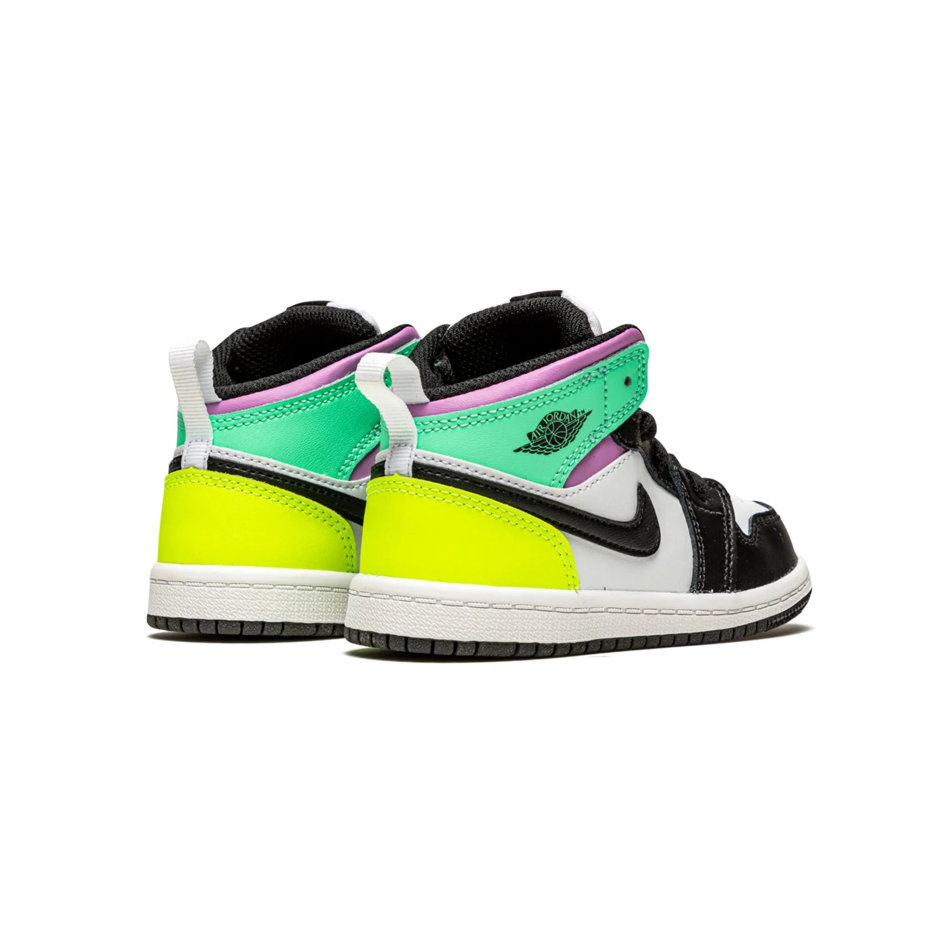 Jordan 1 Mid Pastel Black Toe (TD)