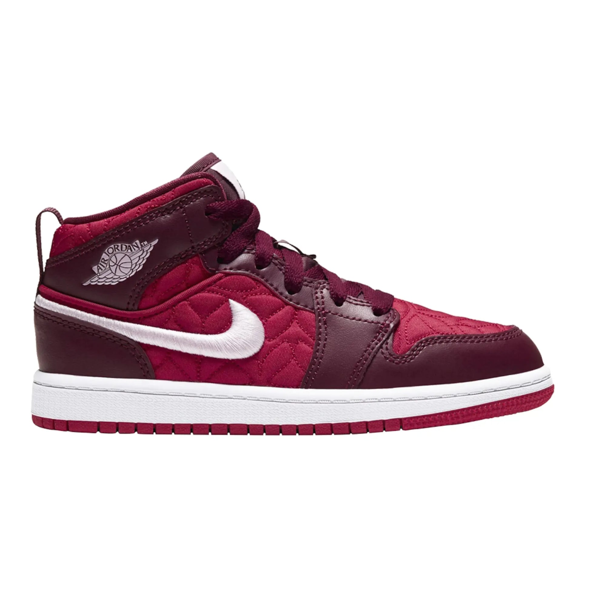 Jordan 1 Mid Red Quilt (PS)