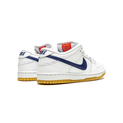 Nike SB Dunk Low Orange Label White Navy