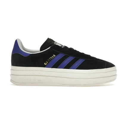 adidas Gazelle Bold Core Black Lucid Blue (Women's)