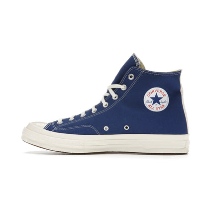 Converse Chuck Taylor All Star 70 Hi Comme des Garcons PLAY Blue Quartz