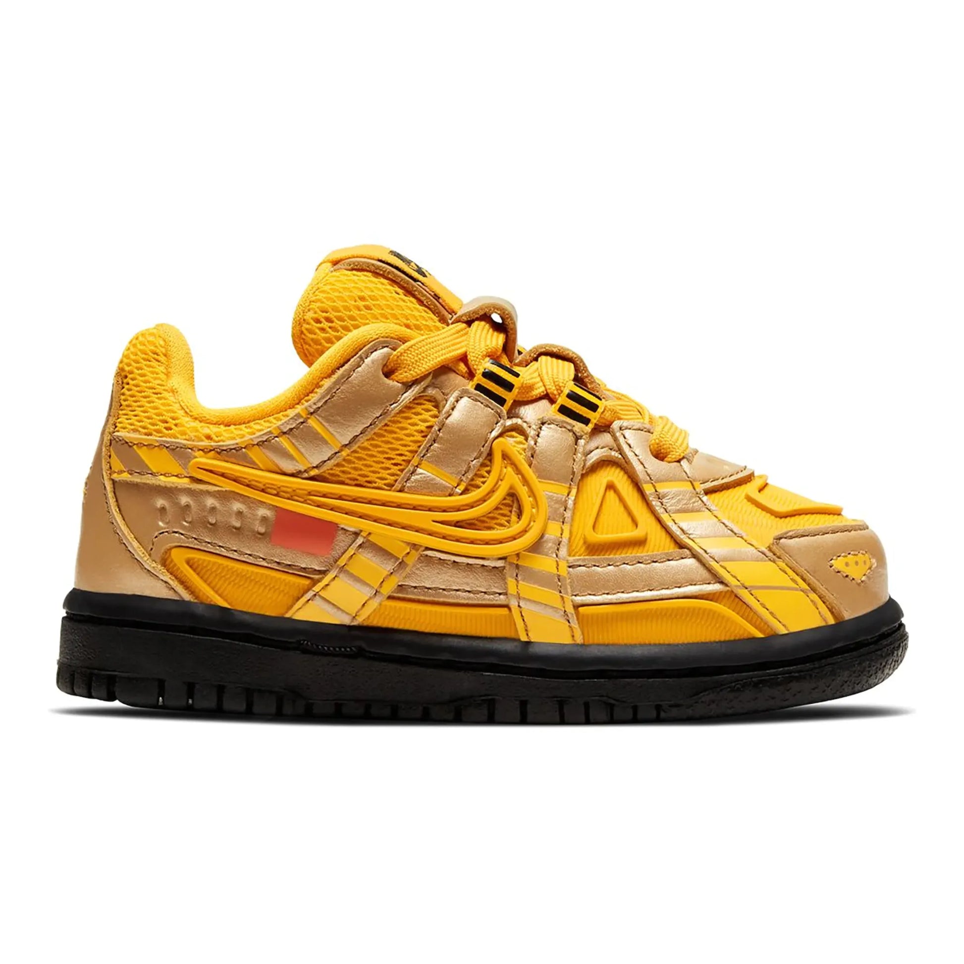 Nike Air Rubber Dunk Off-White University Gold (TD)