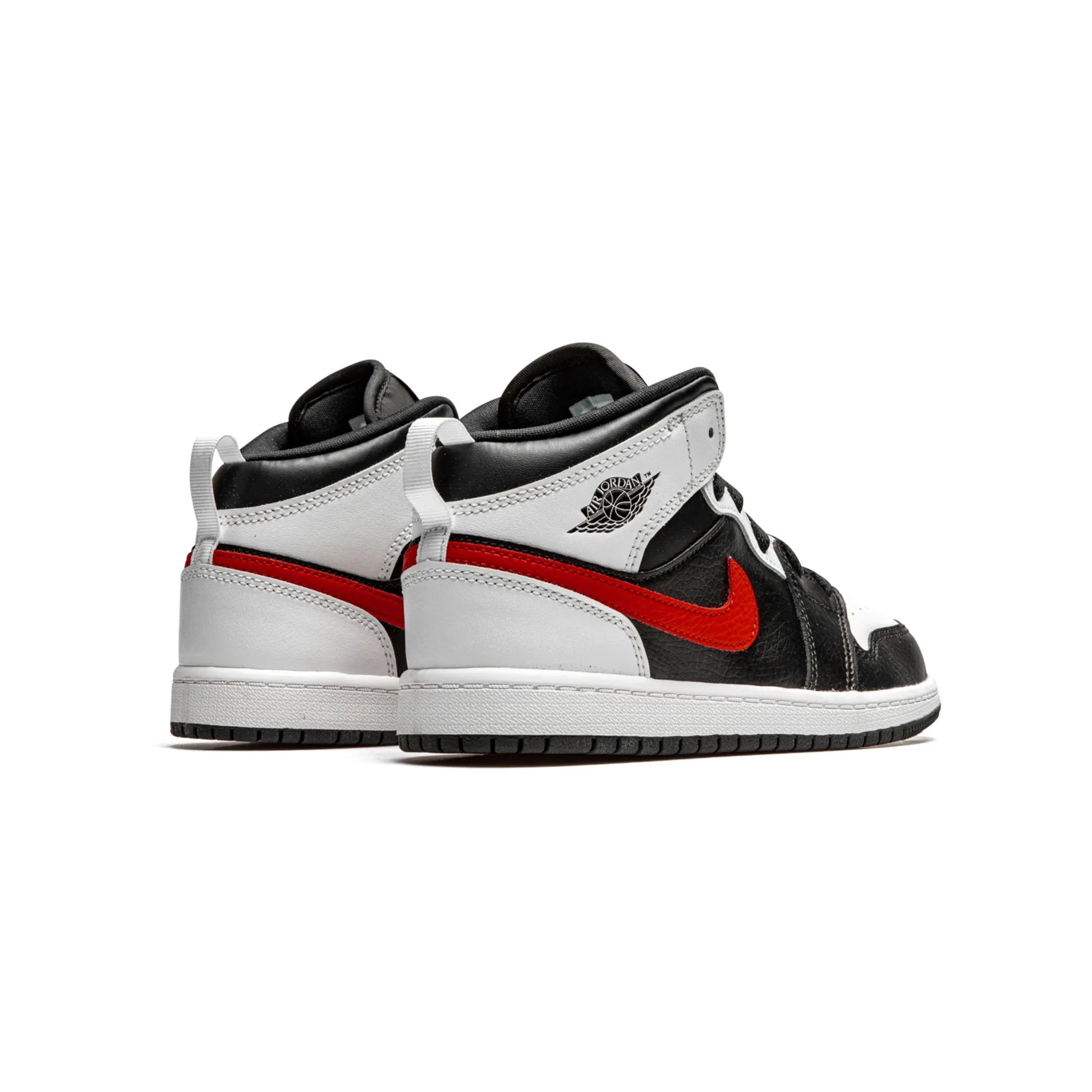 Jordan 1 Mid White Black Chile Red (PS)