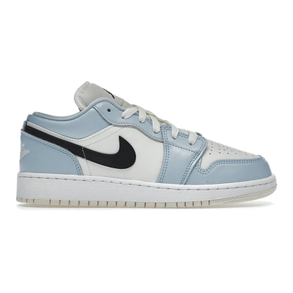 Jordan 1 Low Ice Blue Black (GS)