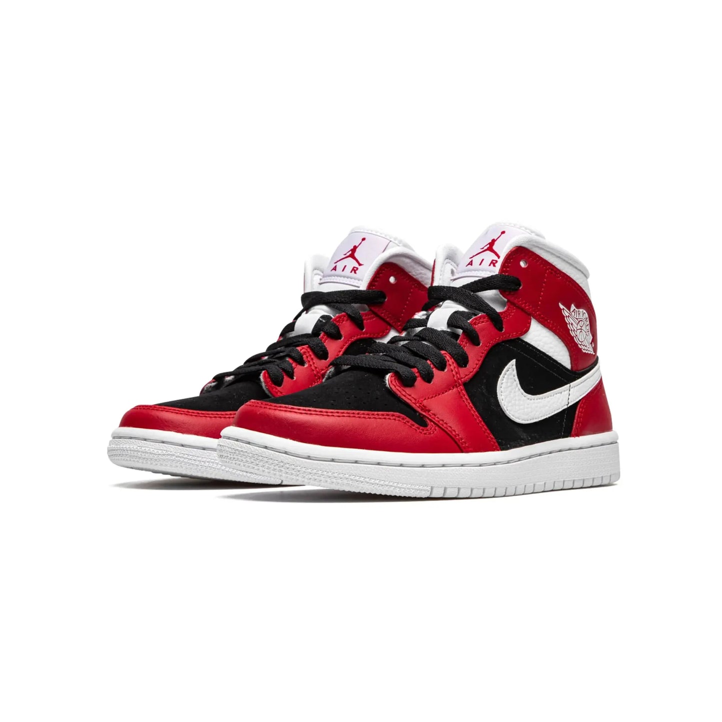 Jordan 1 Mid Gym Red Black (Women's)