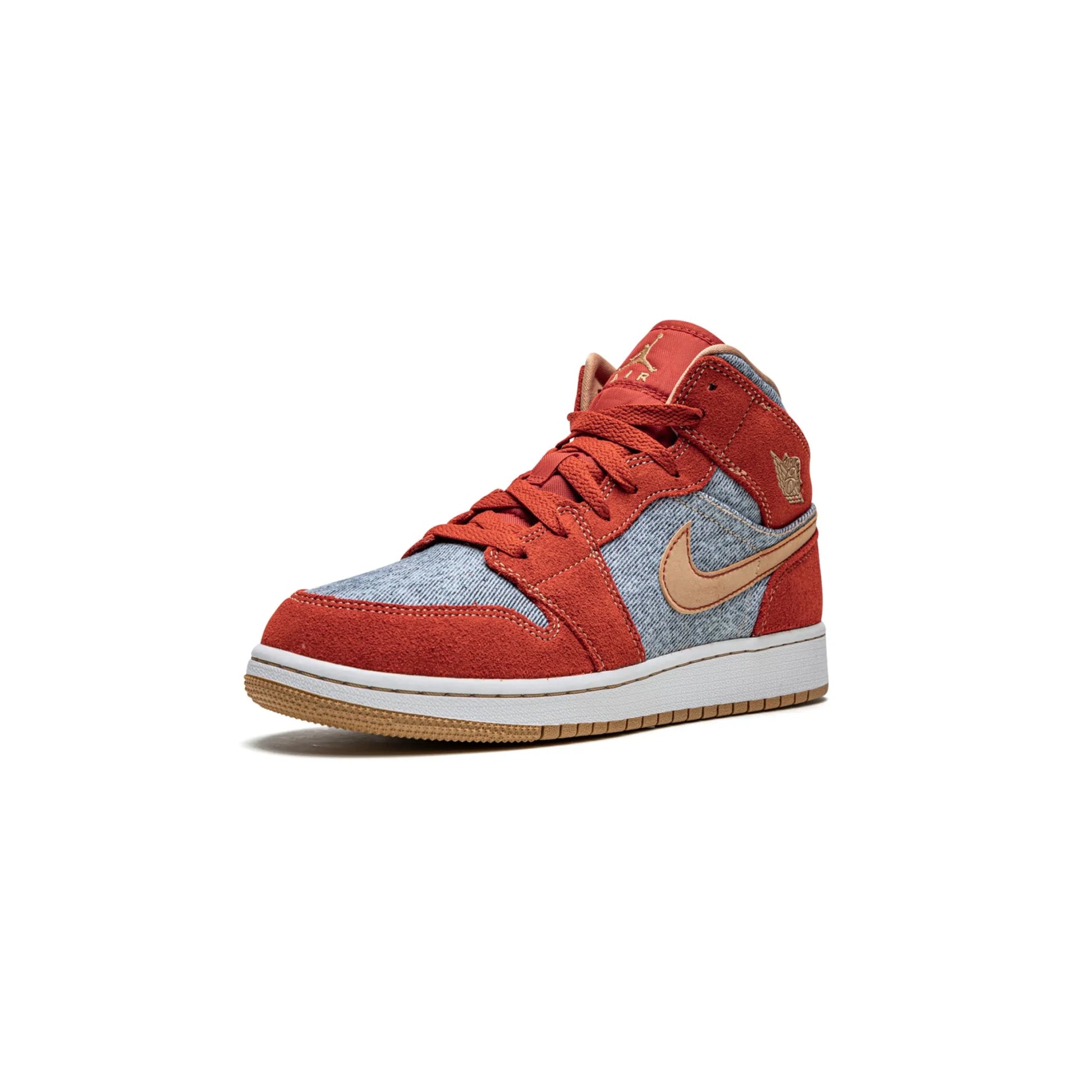 Jordan 1 Mid Denim Red (GS)