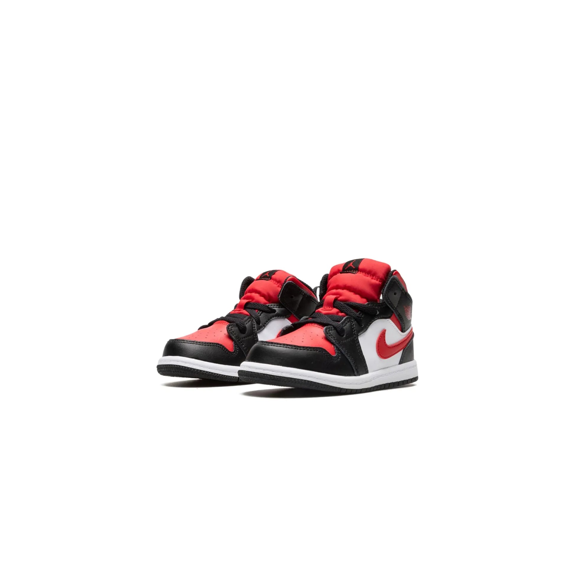 Jordan 1 Mid Black Fire Red (TD)