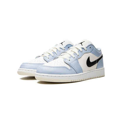 Jordan 1 Low Ice Blue Black (GS)