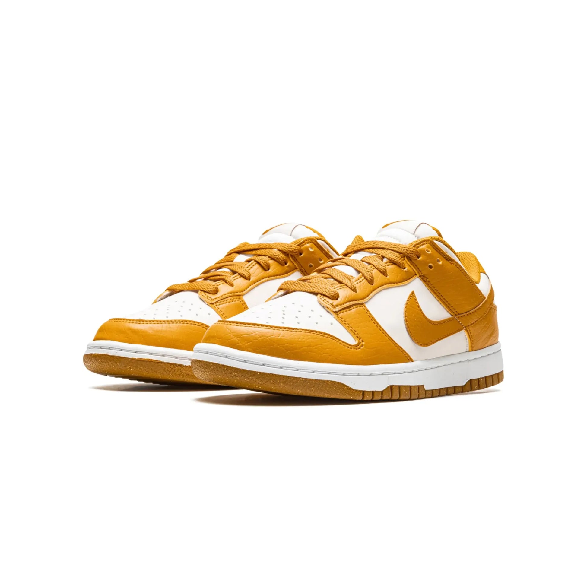 Nike Dunk Low Next Nature Phantom Gold Suede (Women's)