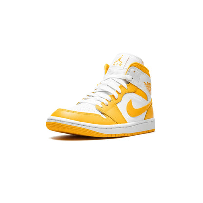 Jordan 1 Mid White University Gold (Women's)