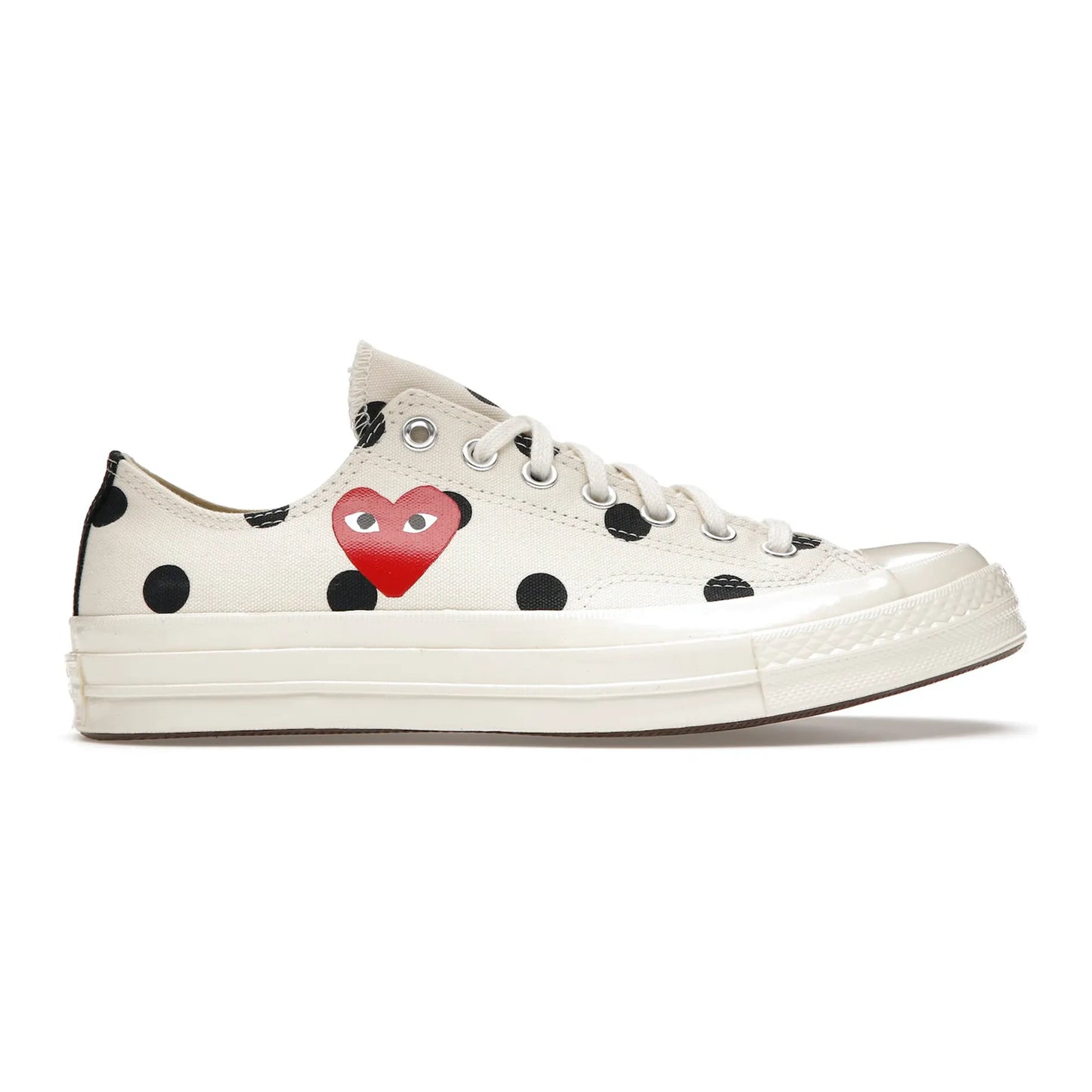 Converse Chuck Taylor All Star 70 Ox Comme des Garcons PLAY  Polka Dot White