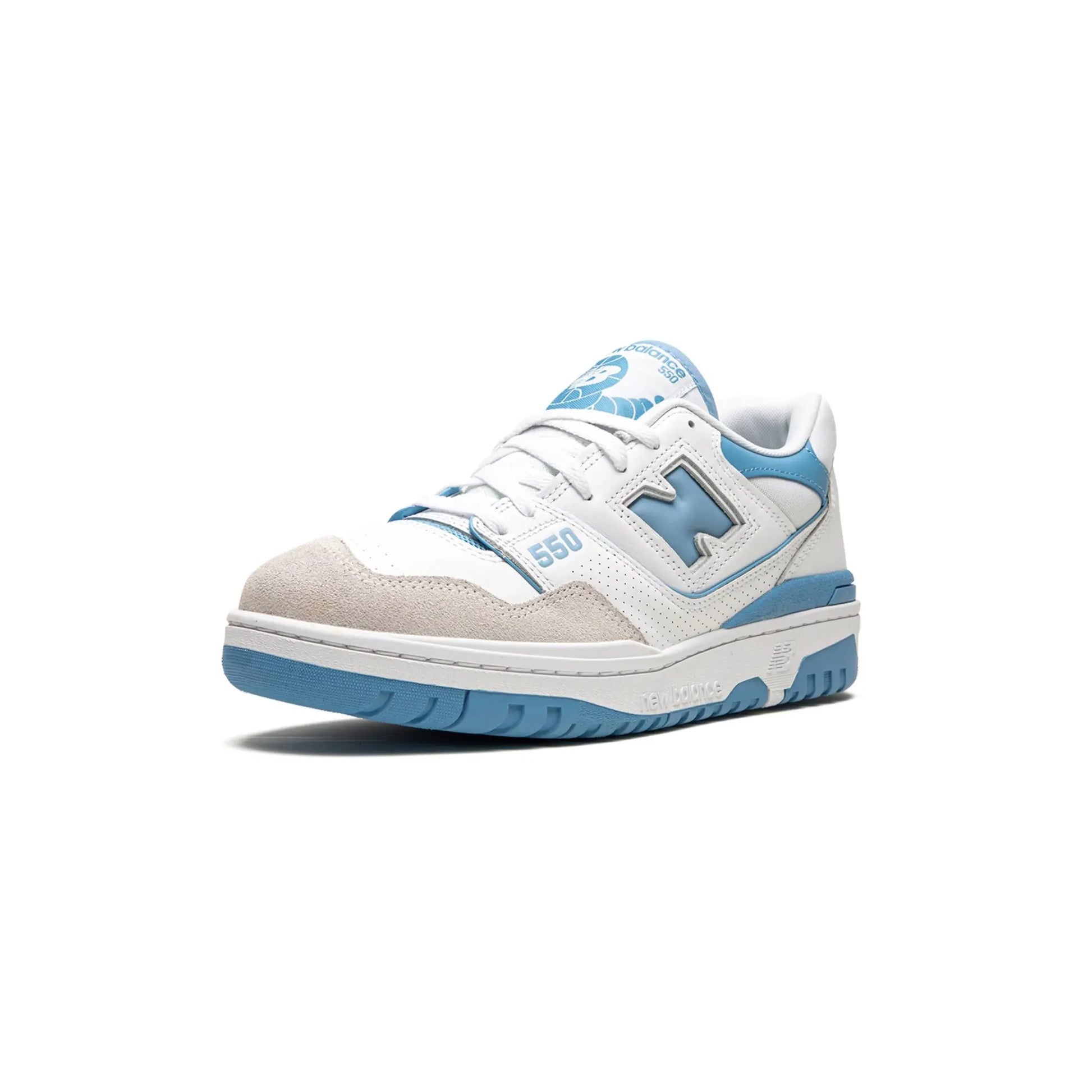 New Balance 550 White Blue Haze Rain Cloud