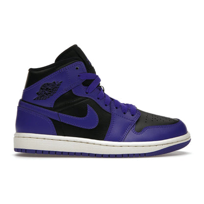 Jordan 1 Mid Purple Black (Women's)