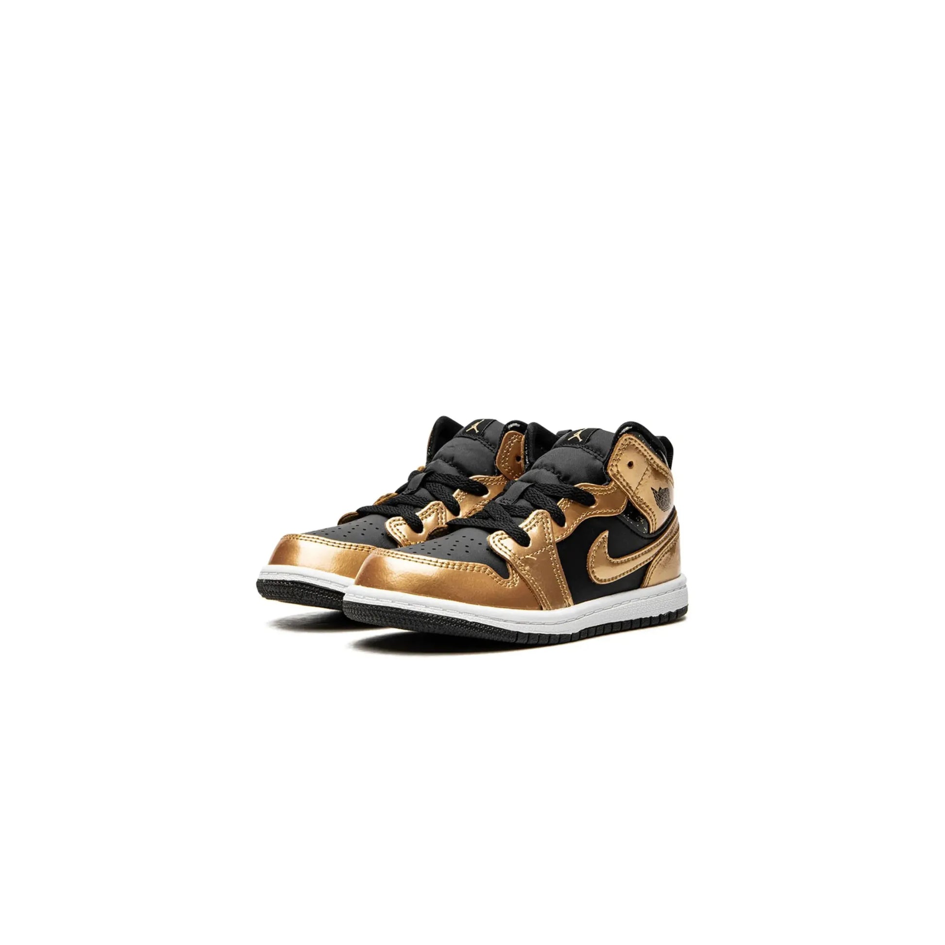 Jordan 1 Mid SE Metallic Gold Black (TD)