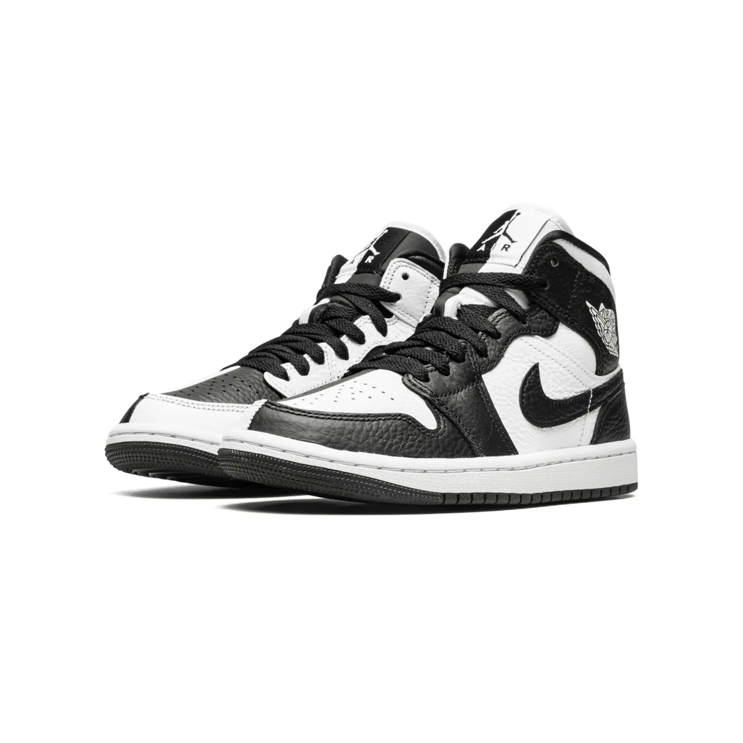 Jordan 1 Mid Split Black White (Women's)