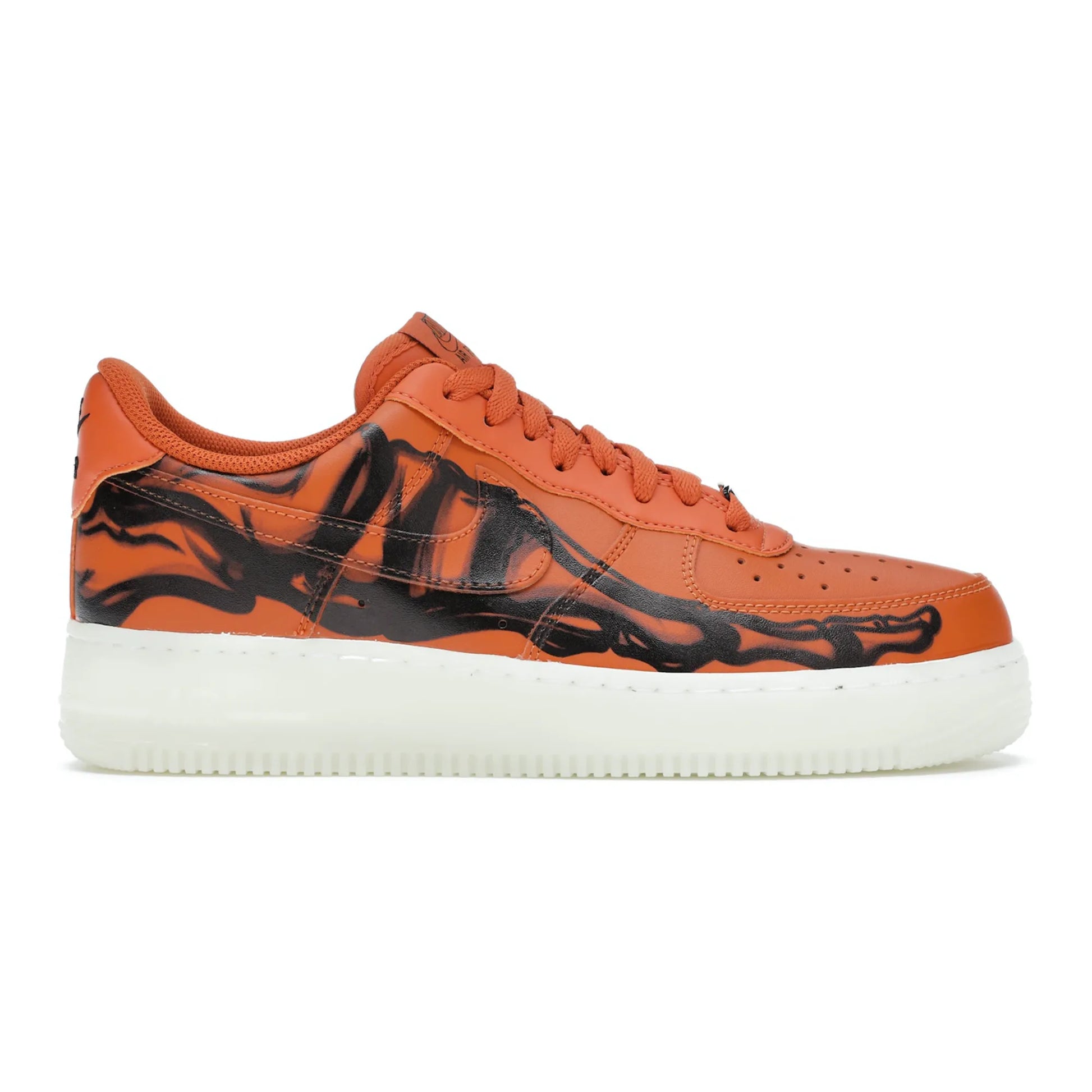 Nike Air Force 1 Low Orange Skeleton Halloween (2020)