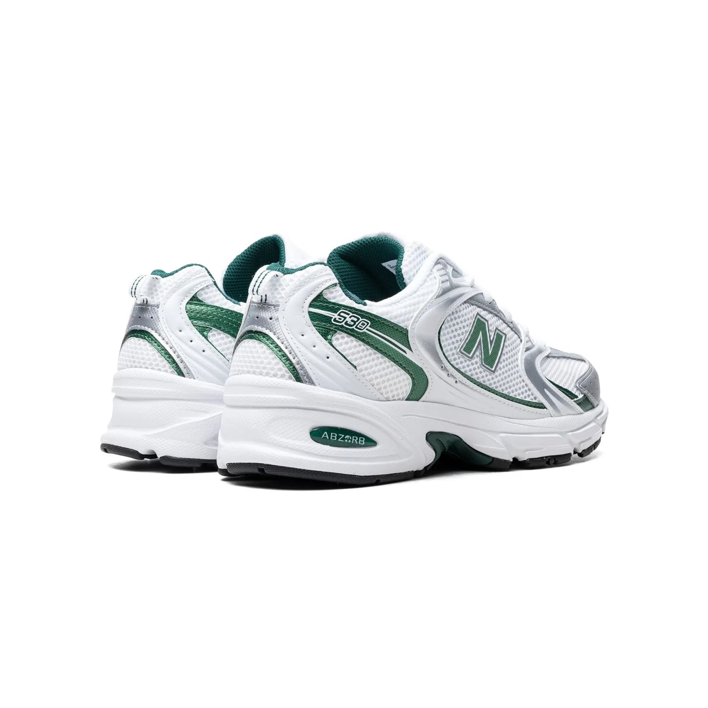 New Balance 530 White Nightwatch Green