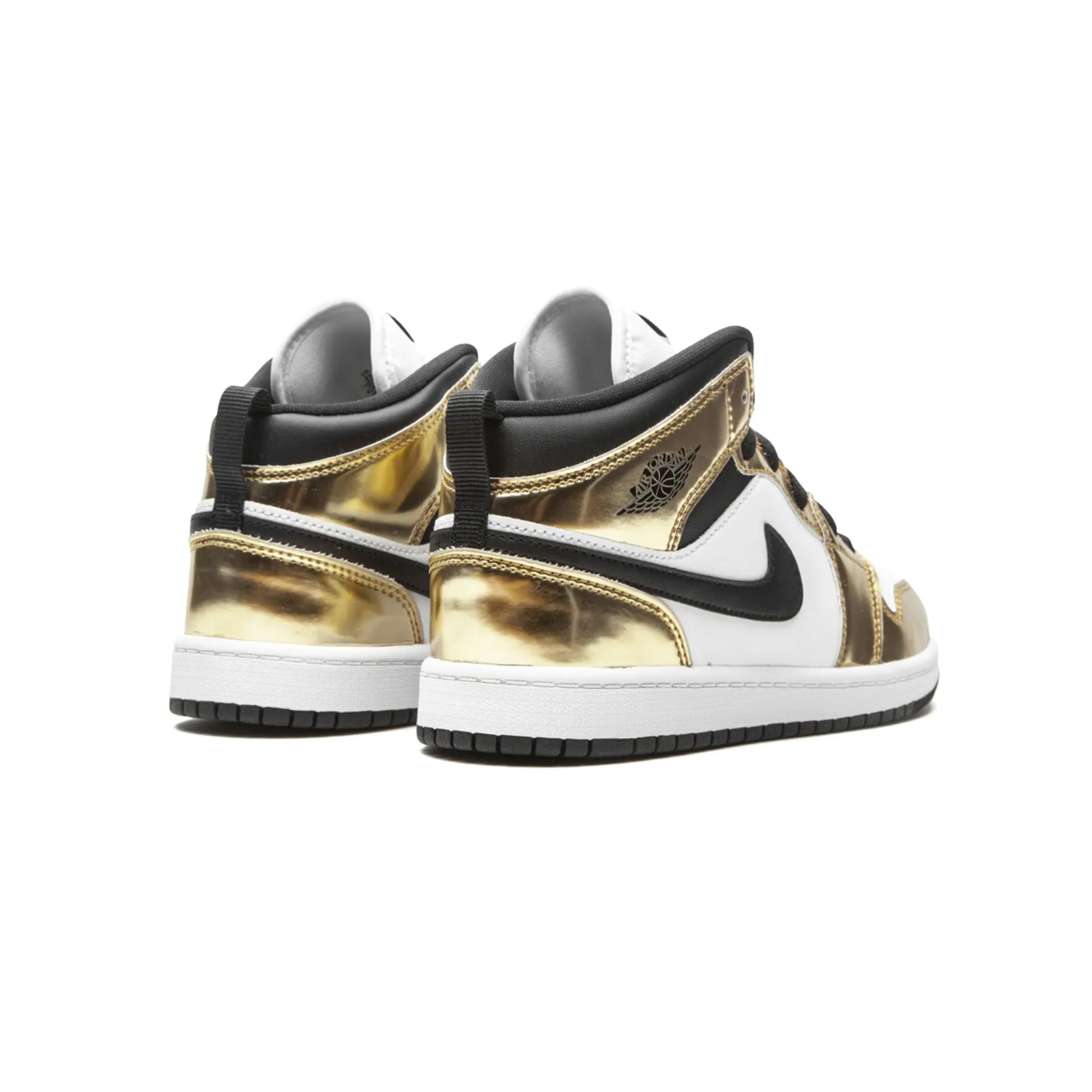 Jordan 1 Mid Metallic Gold Black White (PS)