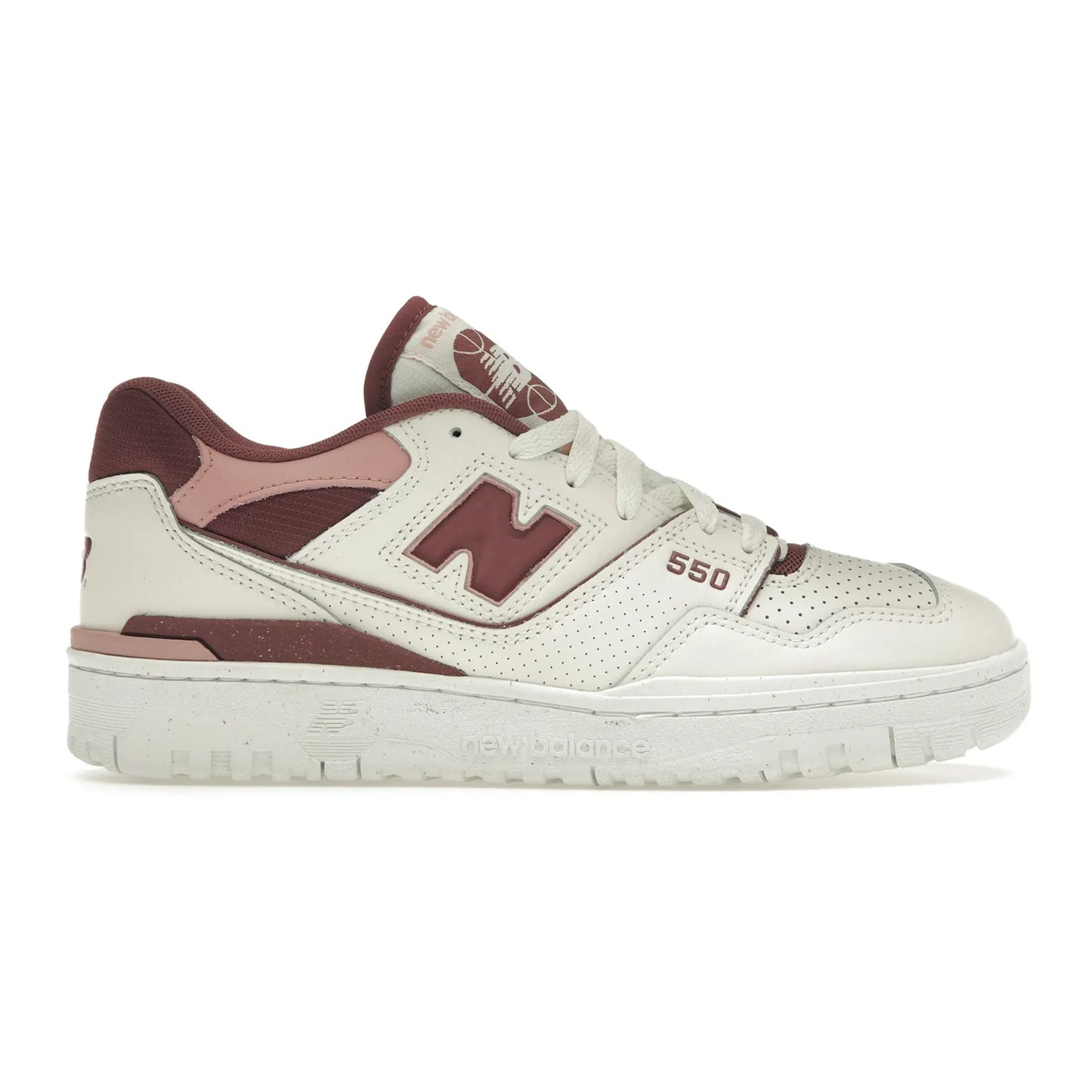 New Balance 550 Washed Burgundy (Women's)