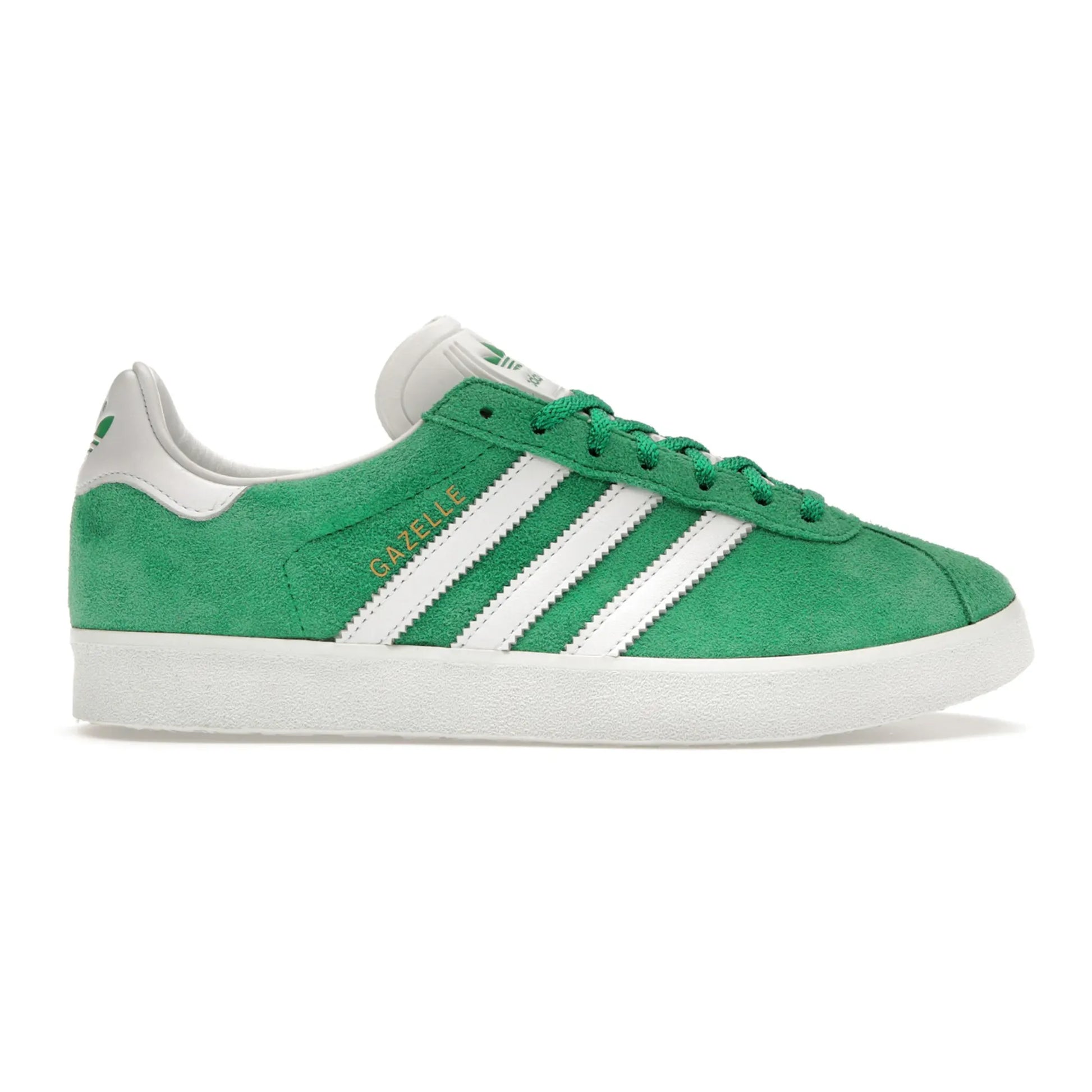 adidas Gazelle 85 Green White Gold Metallic