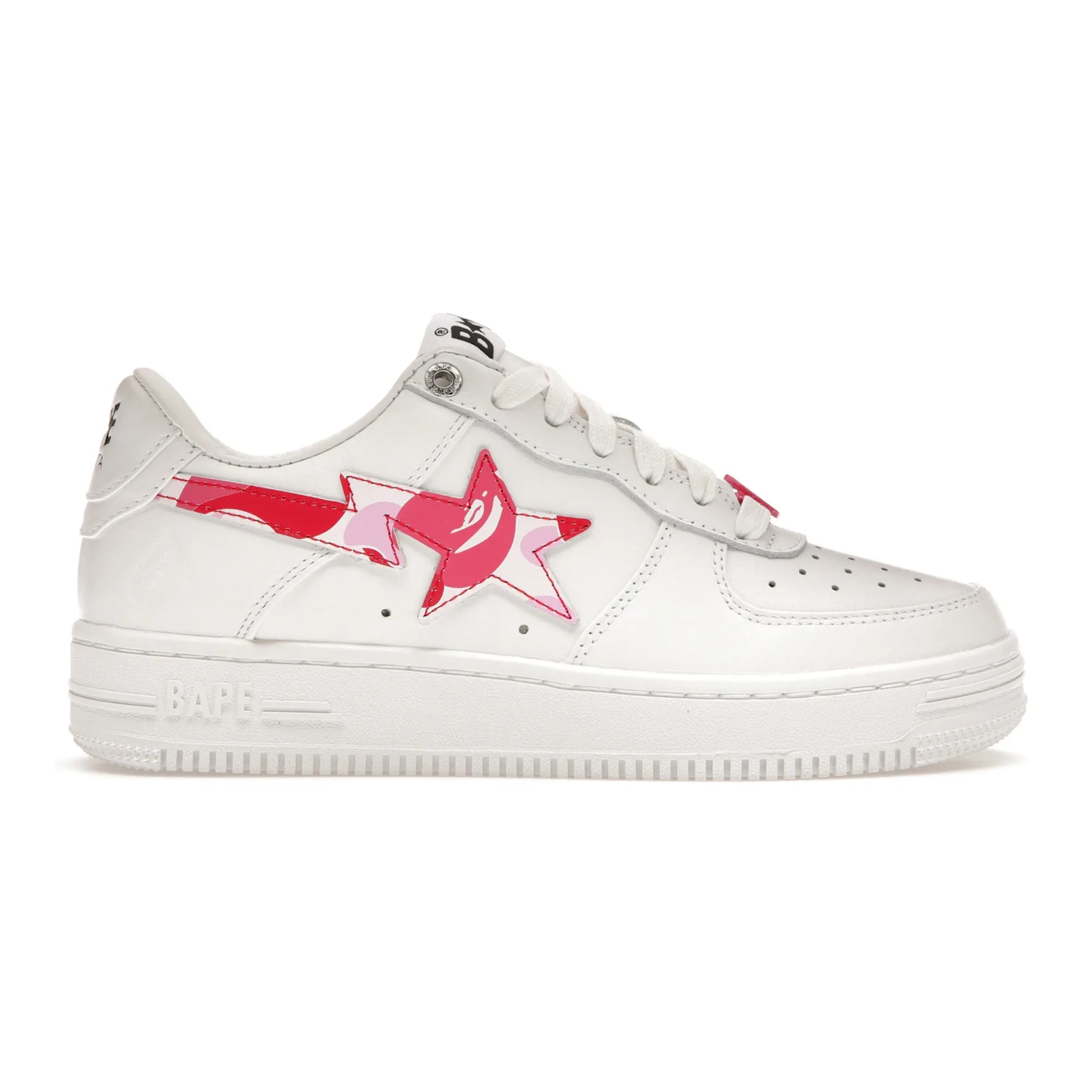 A Bathing Ape Bape Sta Low ABC Camo White Pink (2022)