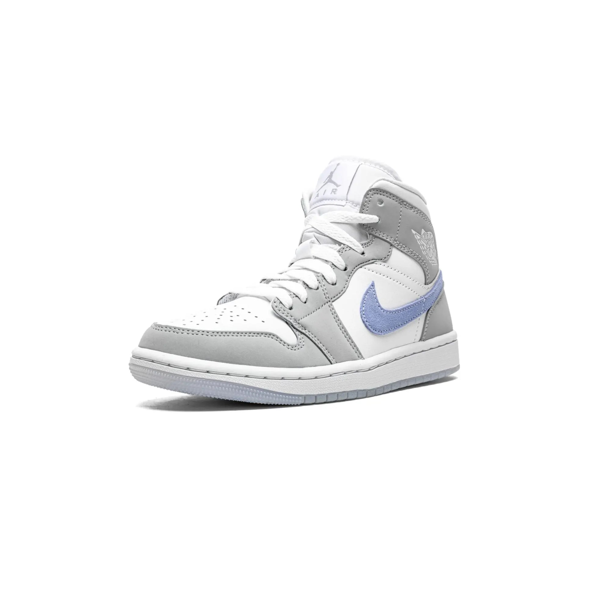 Jordan 1 Mid Wolf Grey Aluminum (Women's)