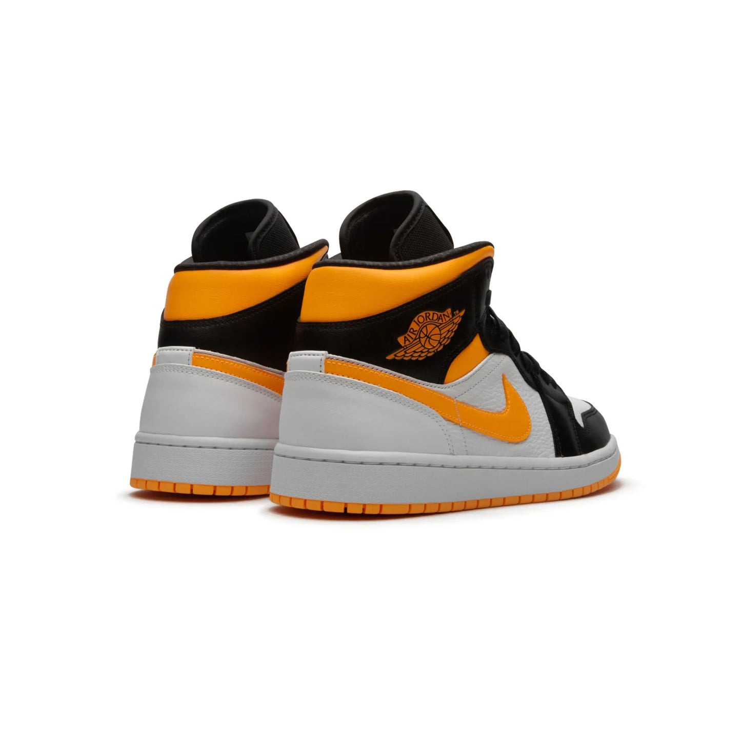 Jordan 1 Mid Laser Orange Black (Women's)