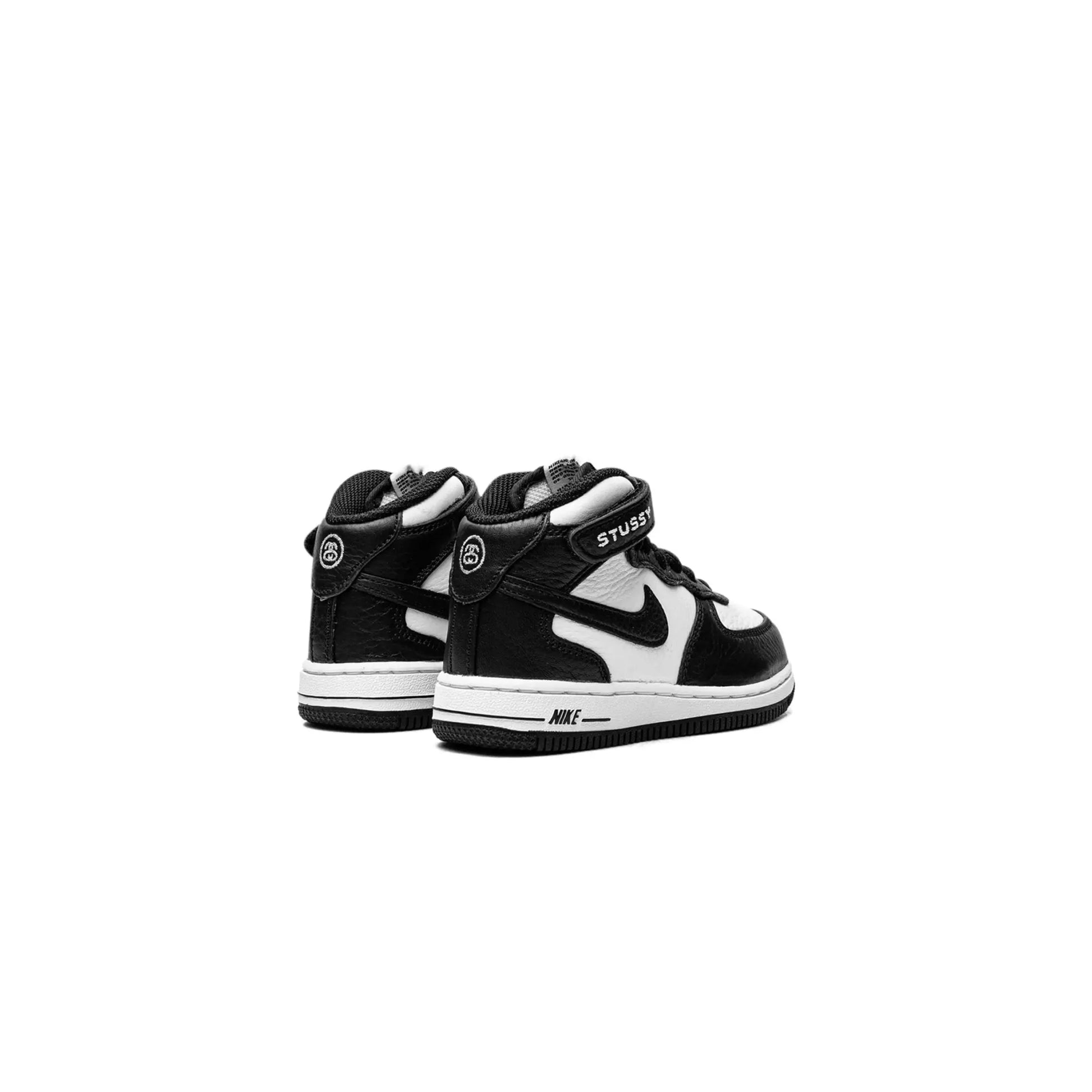 Nike Air Force 1 Mid Stussy Light Bone Black (TD)